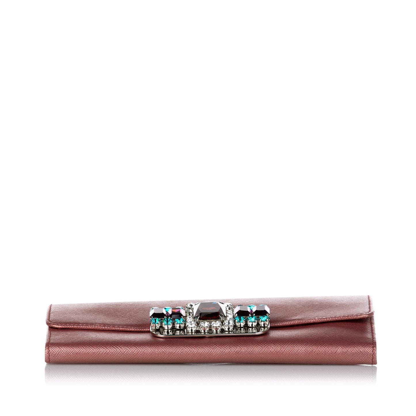 Prada Saffiano Leather Long Wallet (SHG-30480)