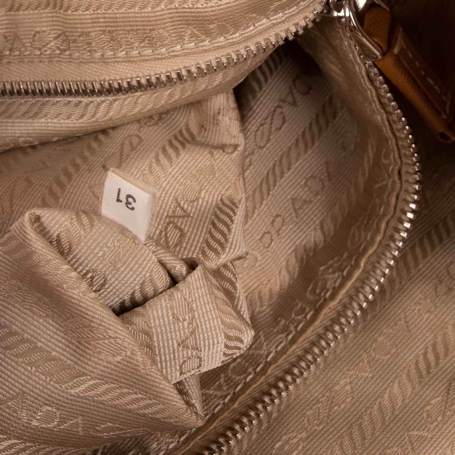 Prada Saffiano Leather-Trimmed Tessuto Hobo