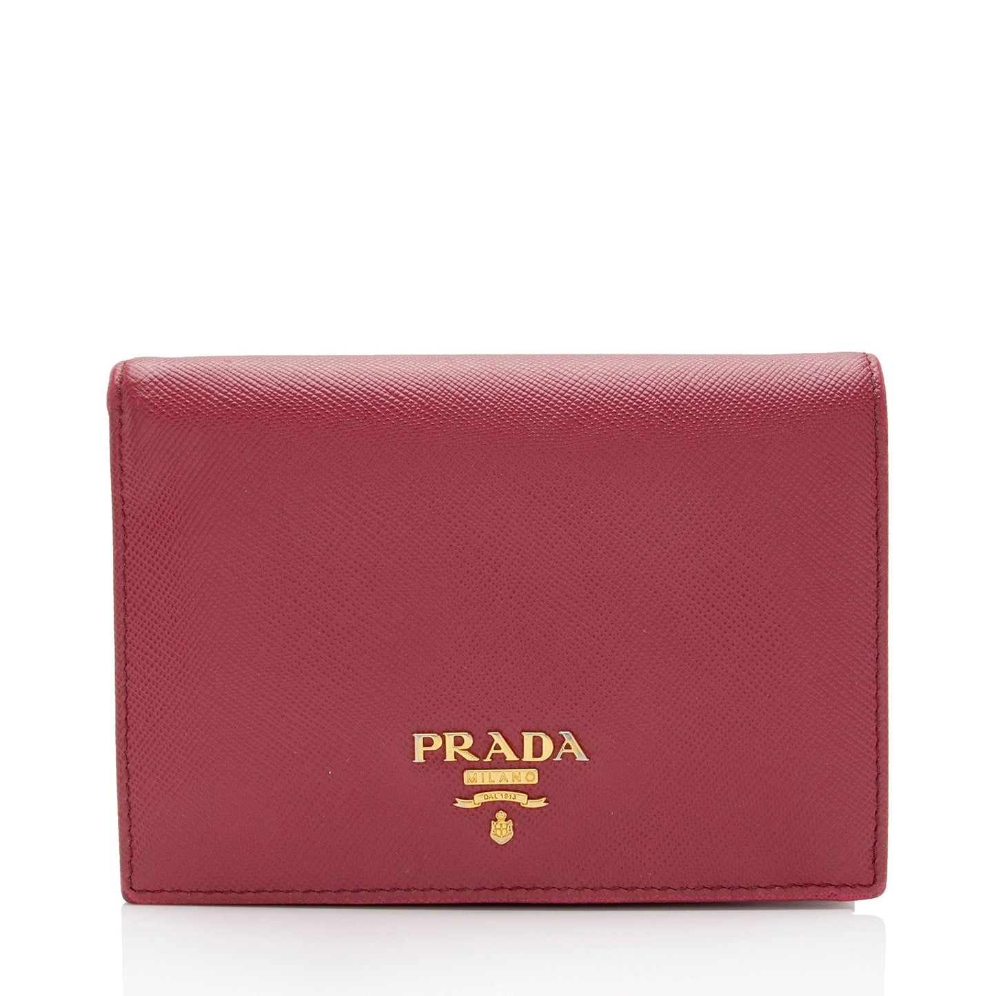 Prada Saffiano Lux French Wallet (SHF-JjY1GM)