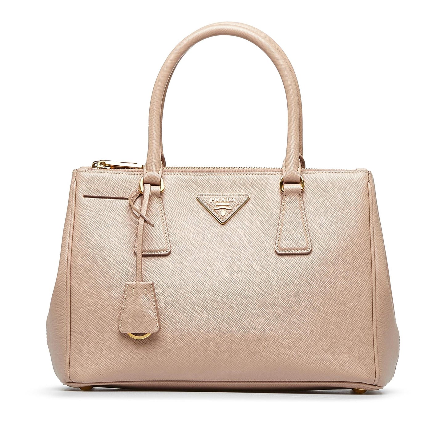 Prada Saffiano Lux Galleria Double Zip Satchel (SHG-A6N0rD)
