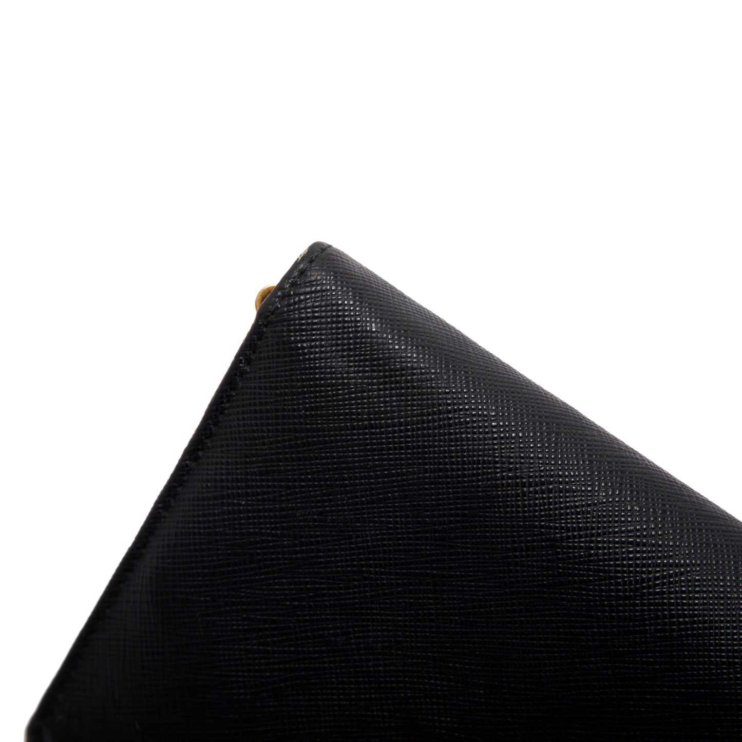 Prada Saffiano Lux Wallet on Chain