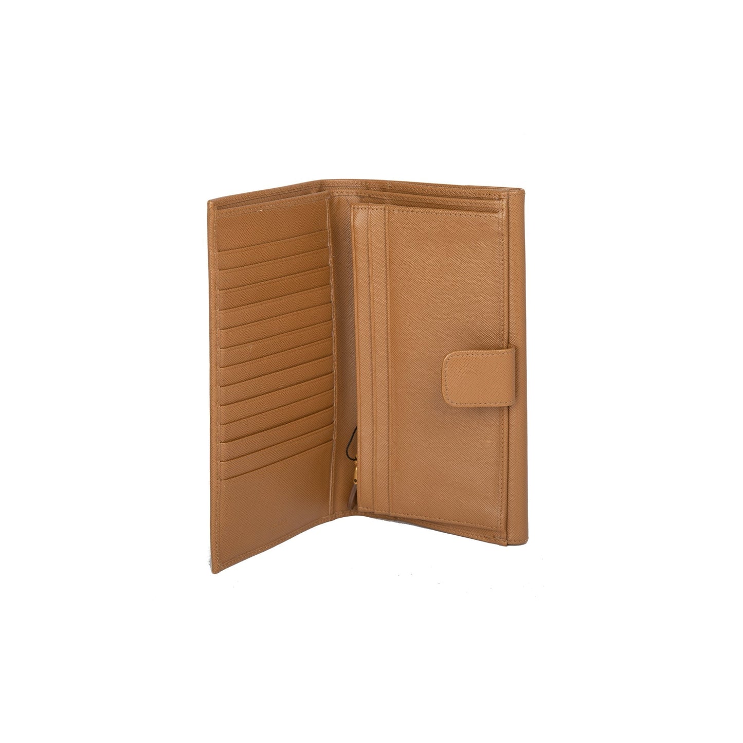 Prada Saffiano Metal Long Flap Wallet