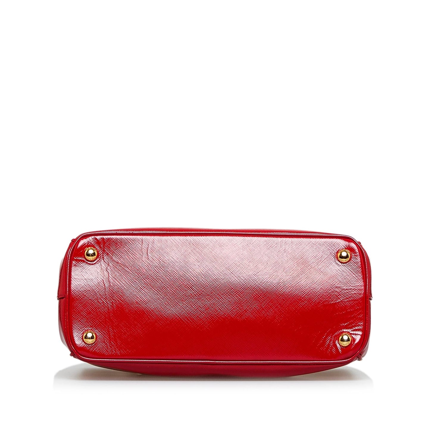 Prada Saffiano Vernice Galleria Double Zip (SHG-0AMfiu)