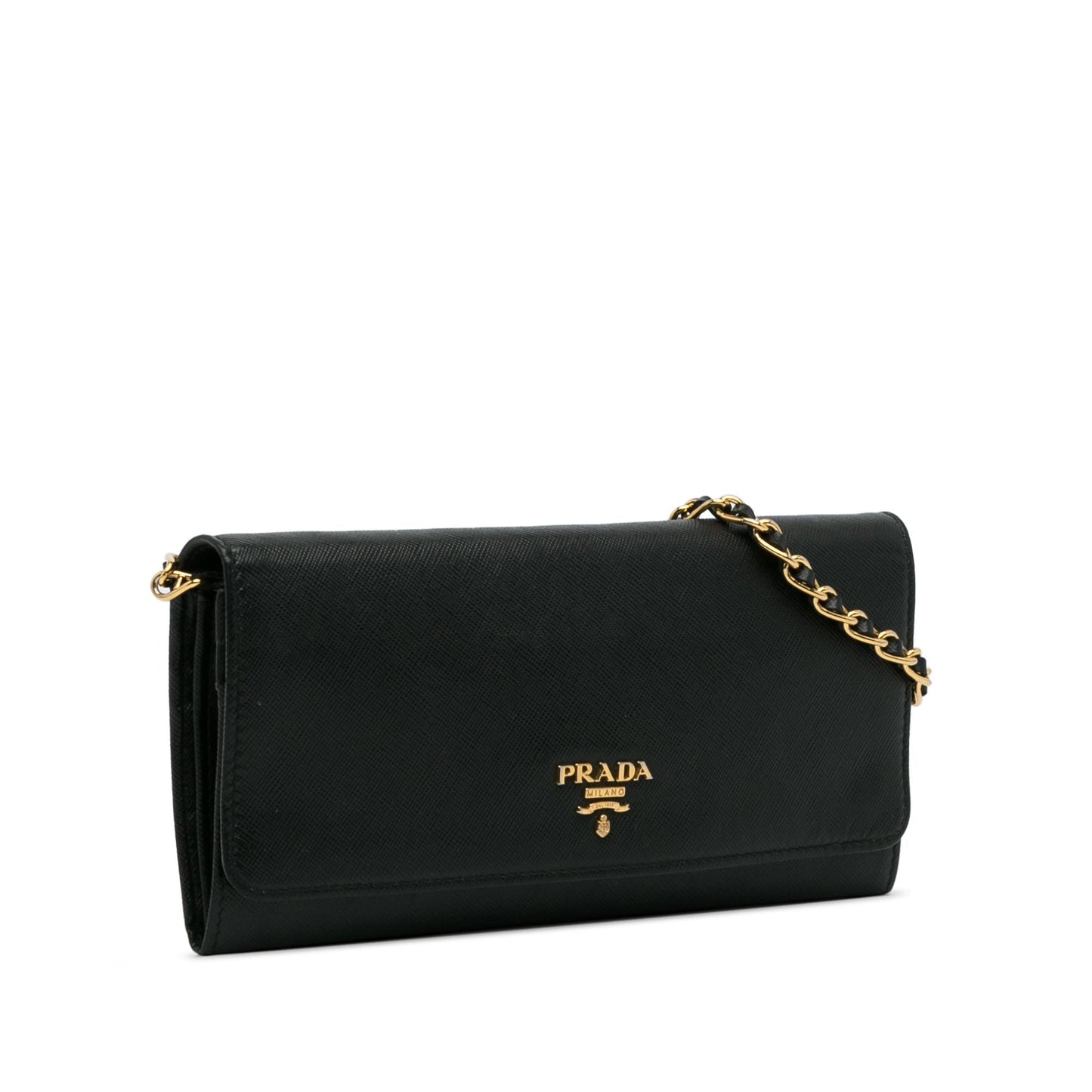 Prada Saffiano Wallet On Chain (SHG-NodToM)