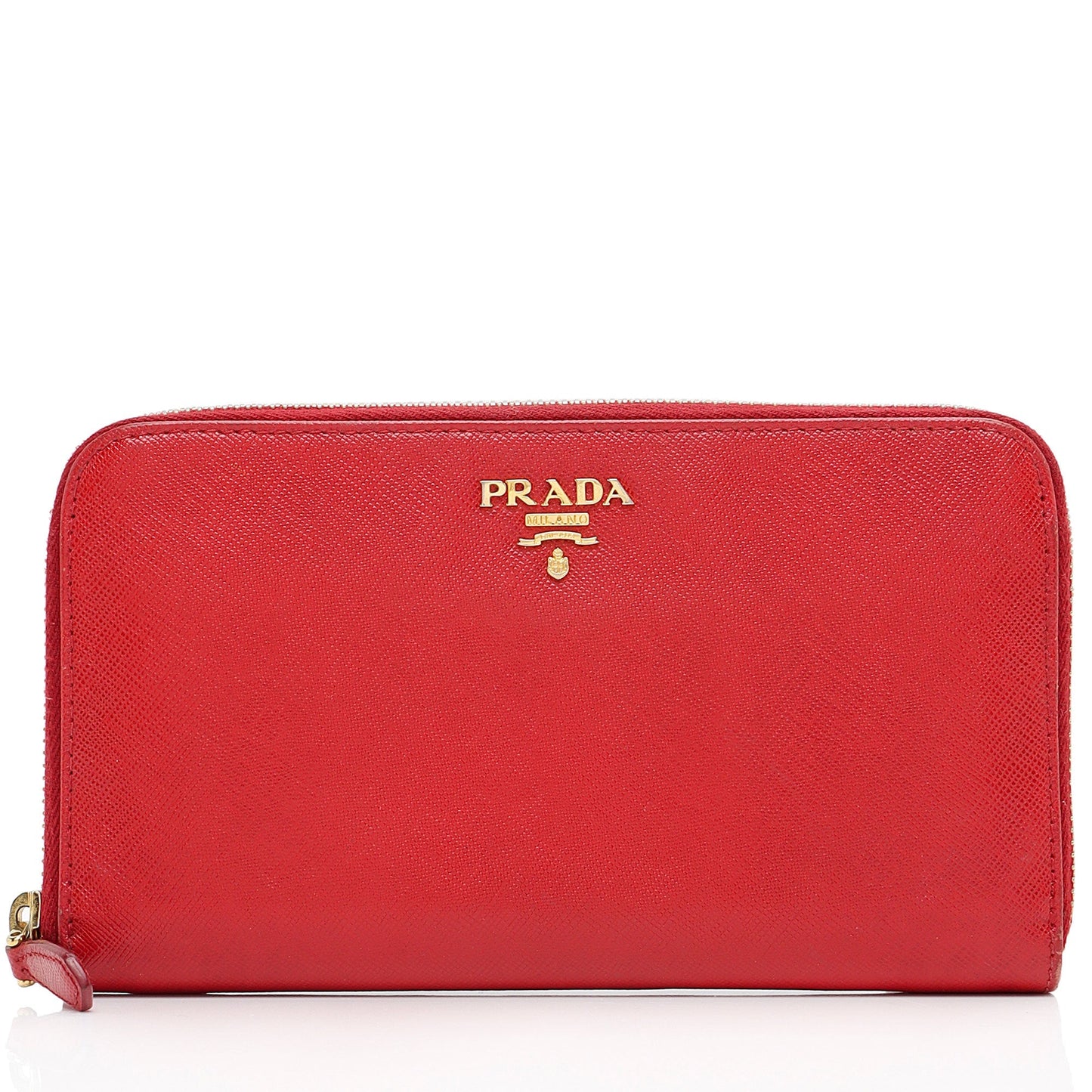 Prada Saffiano Zip Around Wallet (SHF-l6CXal)