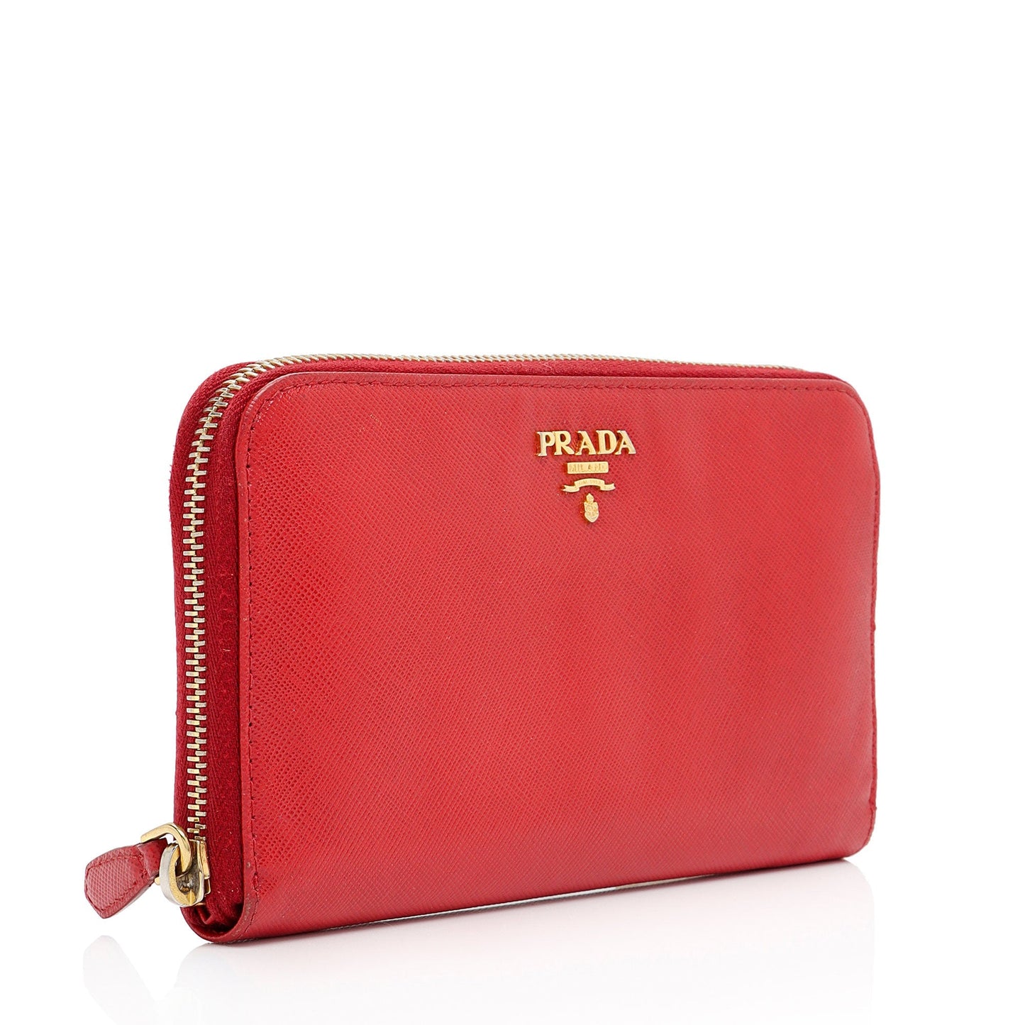 Prada Saffiano Zip Around Wallet (SHF-l6CXal)