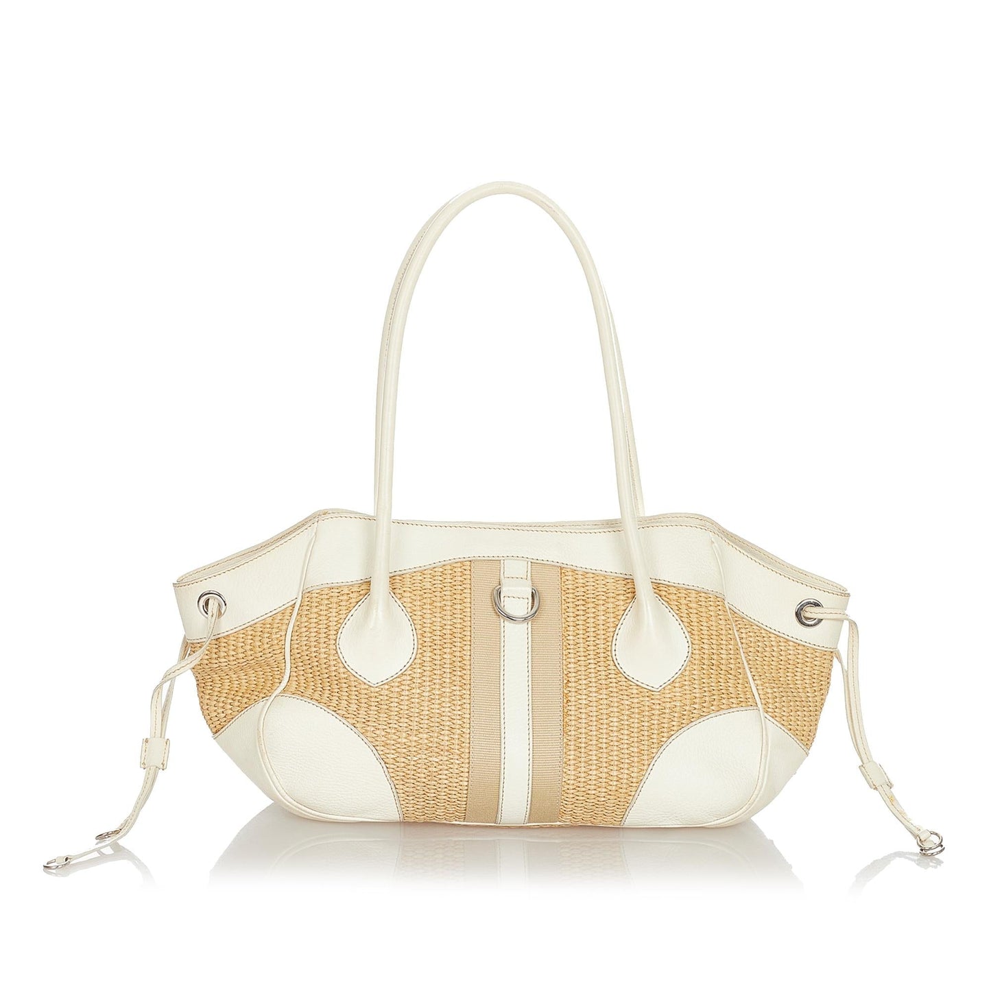 Prada Straw Shoulder Bag (SHG-23228)