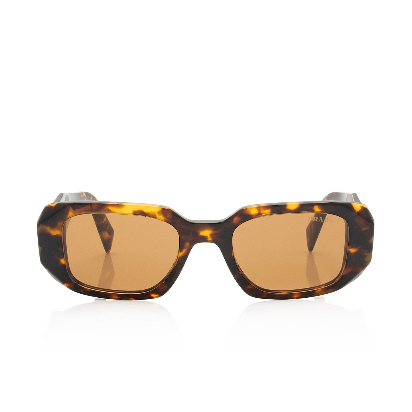 Prada Symbole Rectangular Sunglasses (SHF-4iJGfx)
