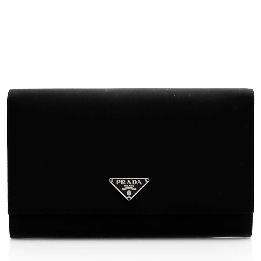 Prada Tessuto Continental Wallet (SHF-18197)