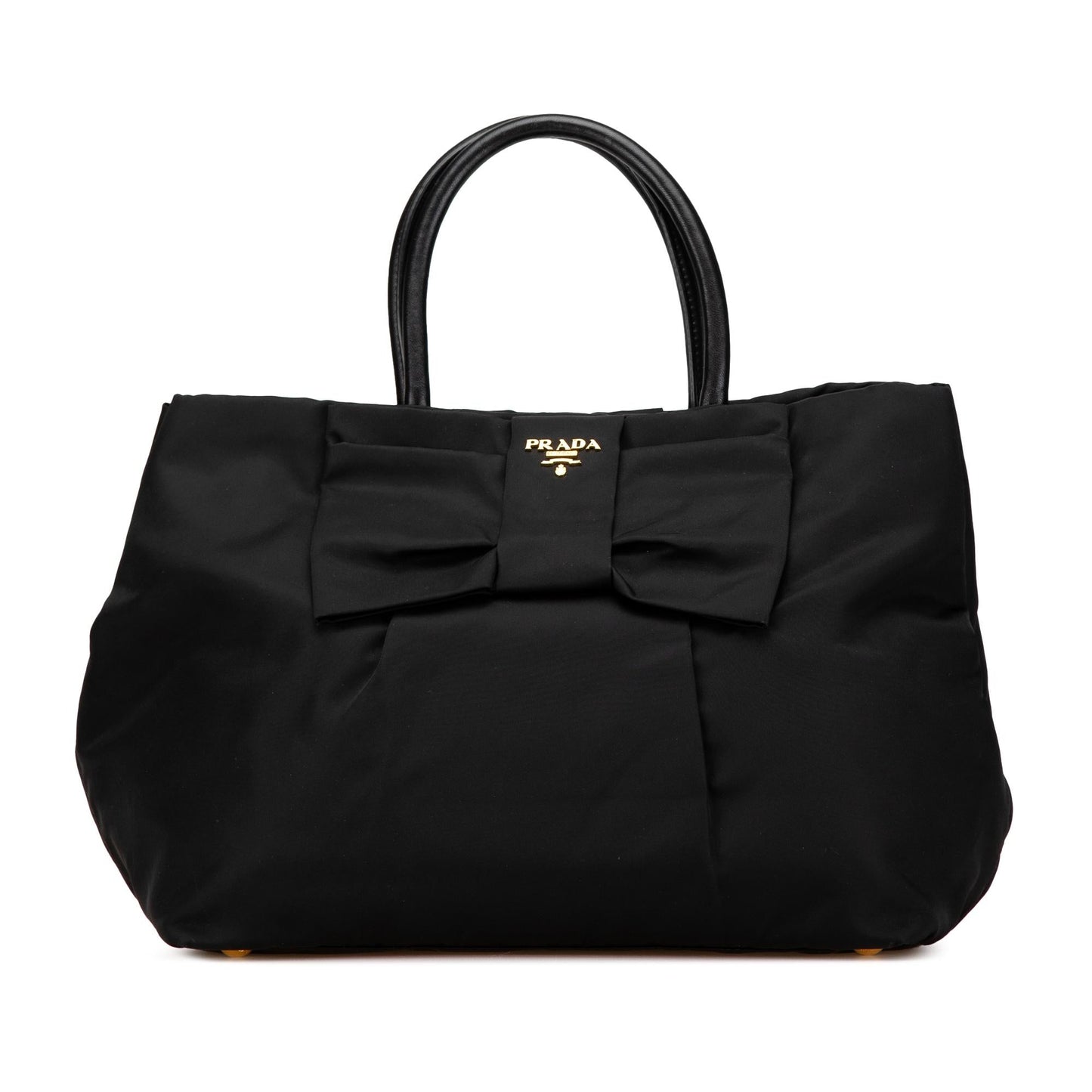 Prada Tessuto Fiocco Bow Tote