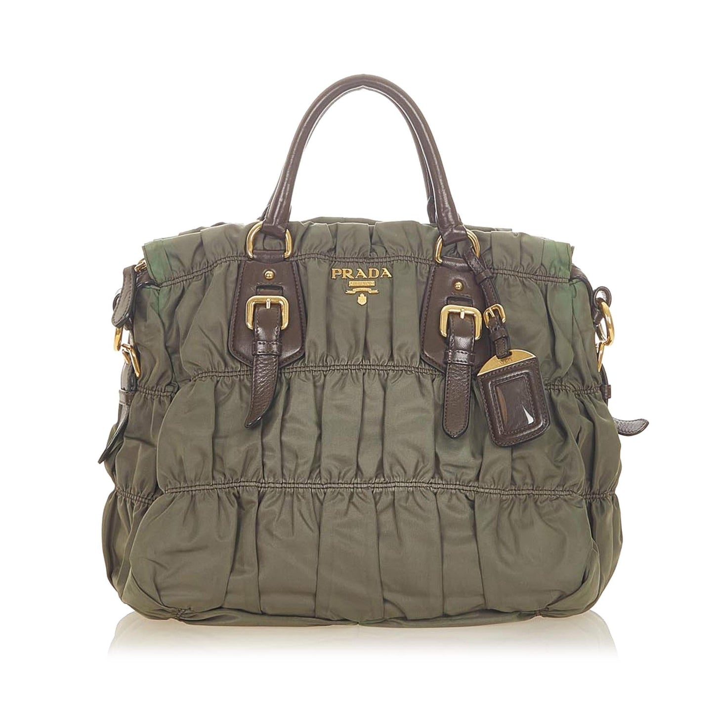 Prada Tessuto Gaufre Satchel (SHG-19320)