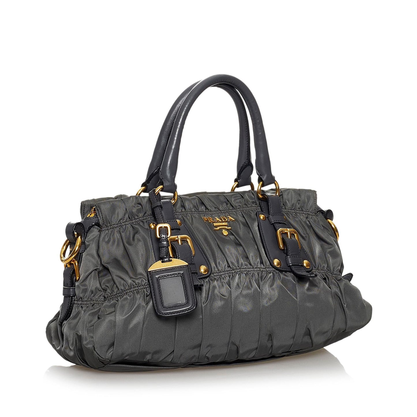 Prada Tessuto Gaufre Satchel (SHG-30584)