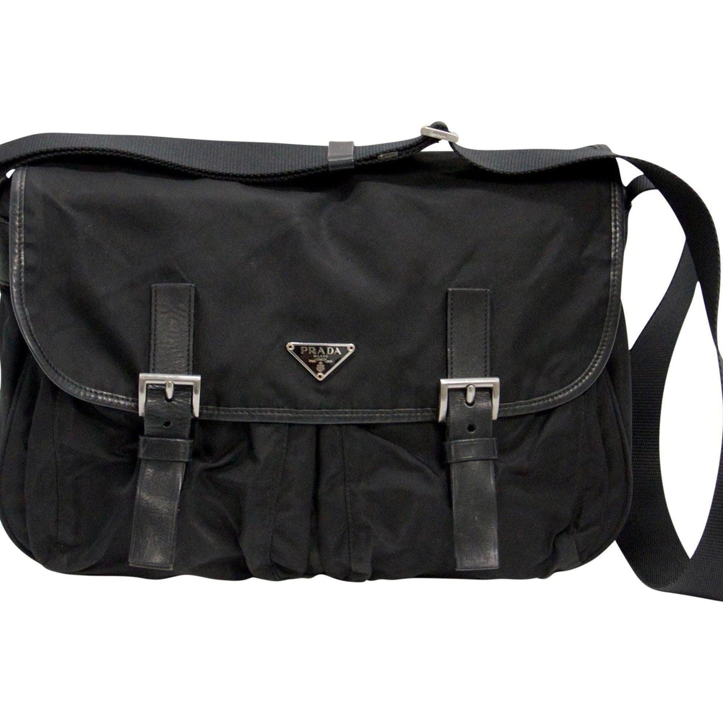 Prada Tessuto Nylon Messenger Bag