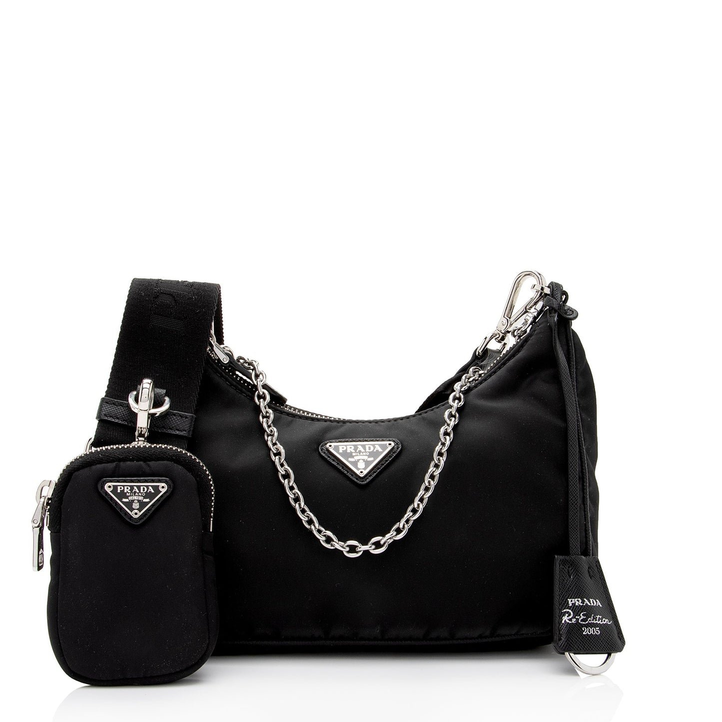 Prada Tessuto Re-Edition 2005 Crossbody Bag (SHF-qyTMt9)