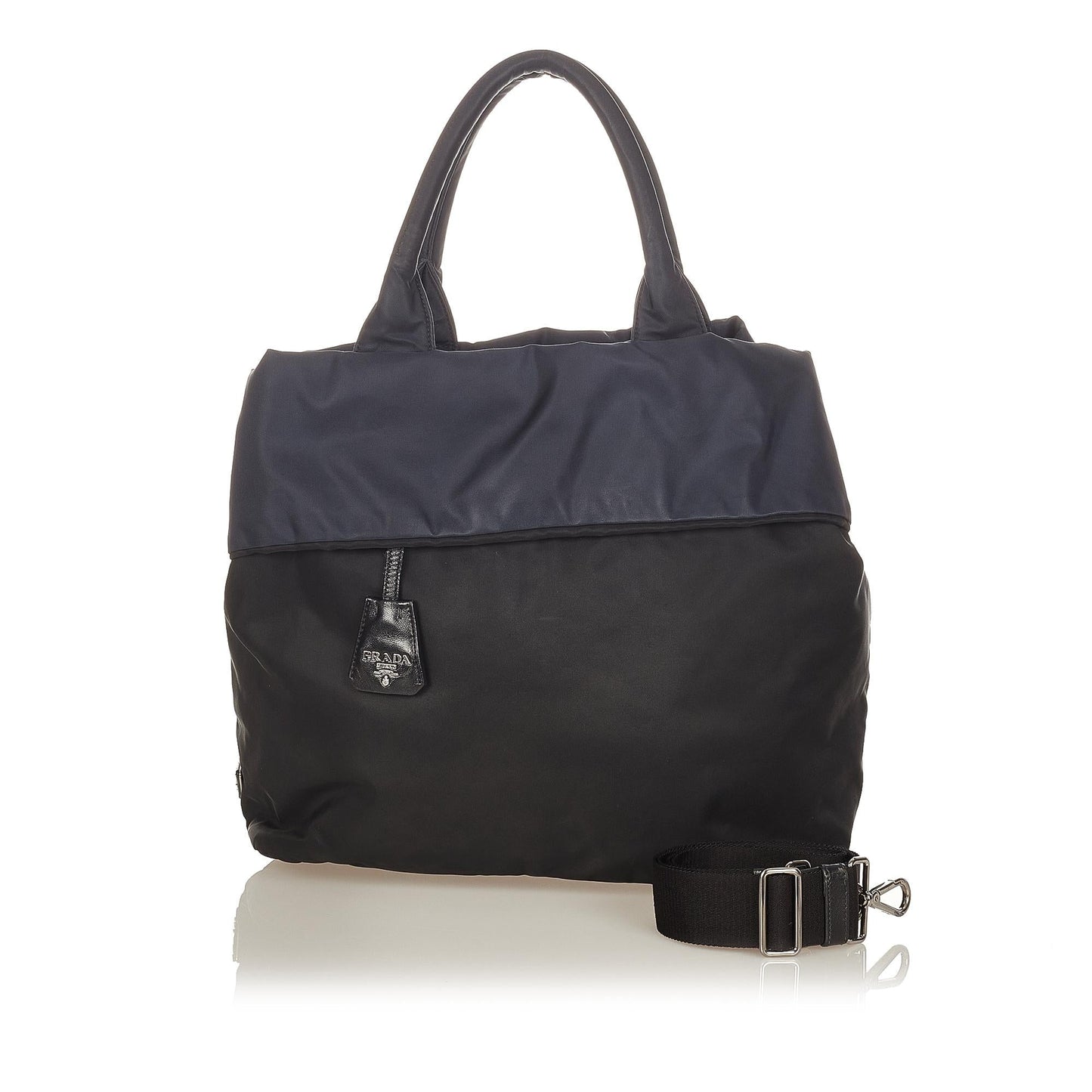 Prada Tessuto Reversible Satchel (SHG-WDDxUb)