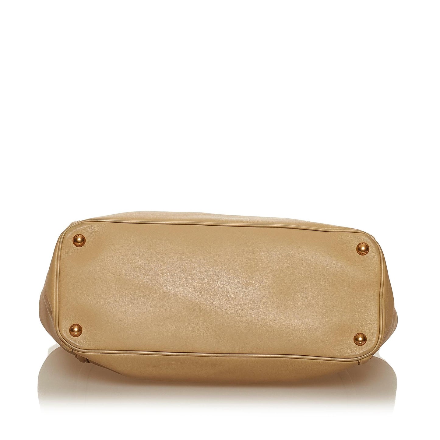 Prada VIsone City Calf Leather Handbag (SHG-29428)
