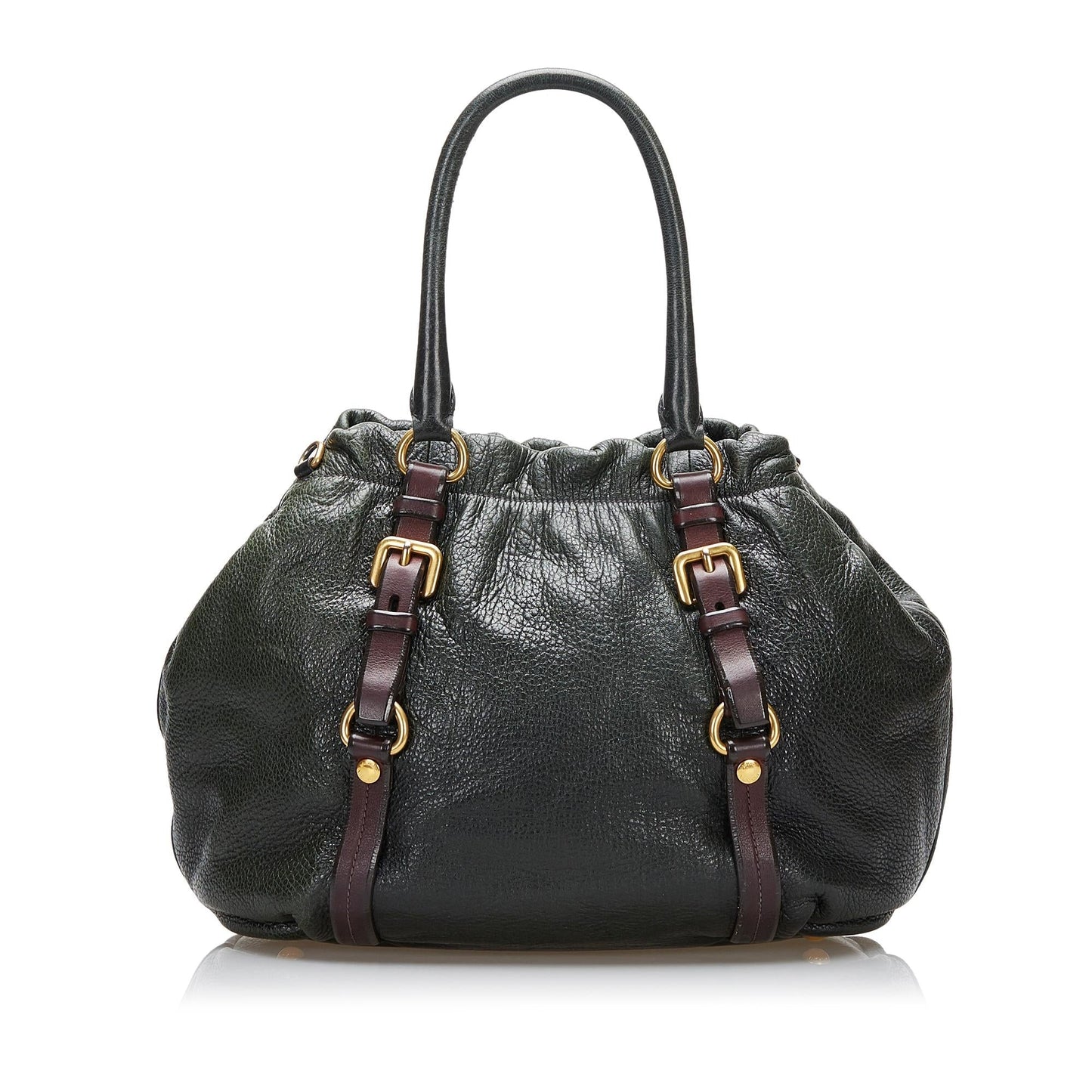 Prada Vitello Daino Satchel (SHG-36561)