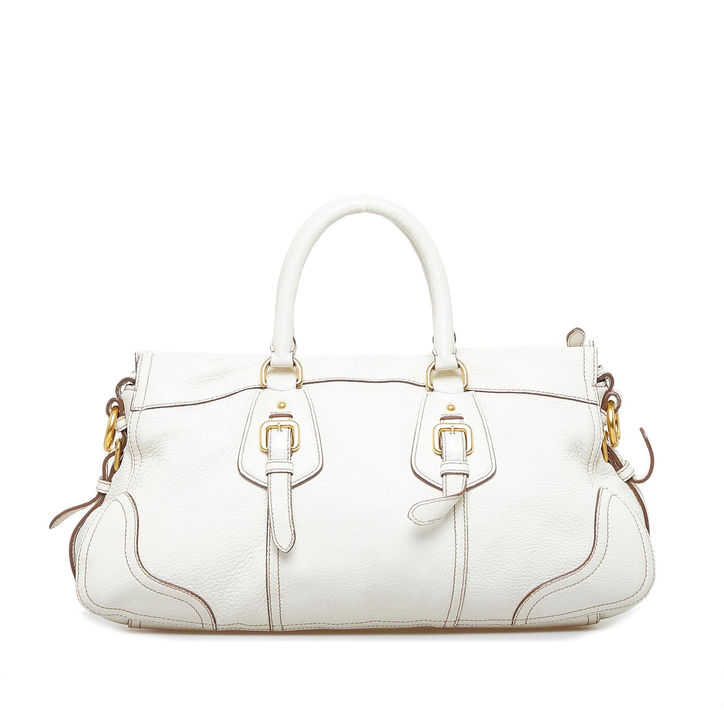 Prada Vitello Daino Satchel (SHG-TeCftA)
