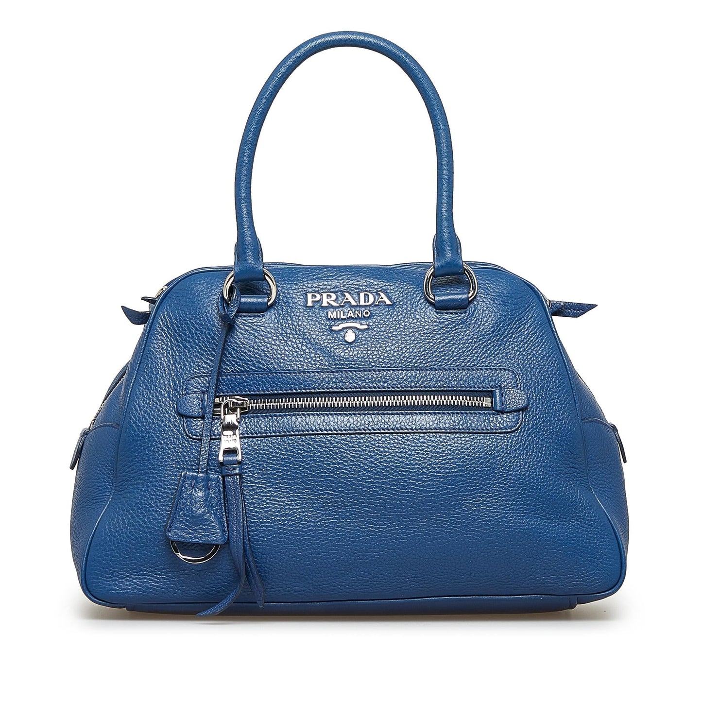 Prada Vitello Daino Satchel (SHG-1PNKoz)