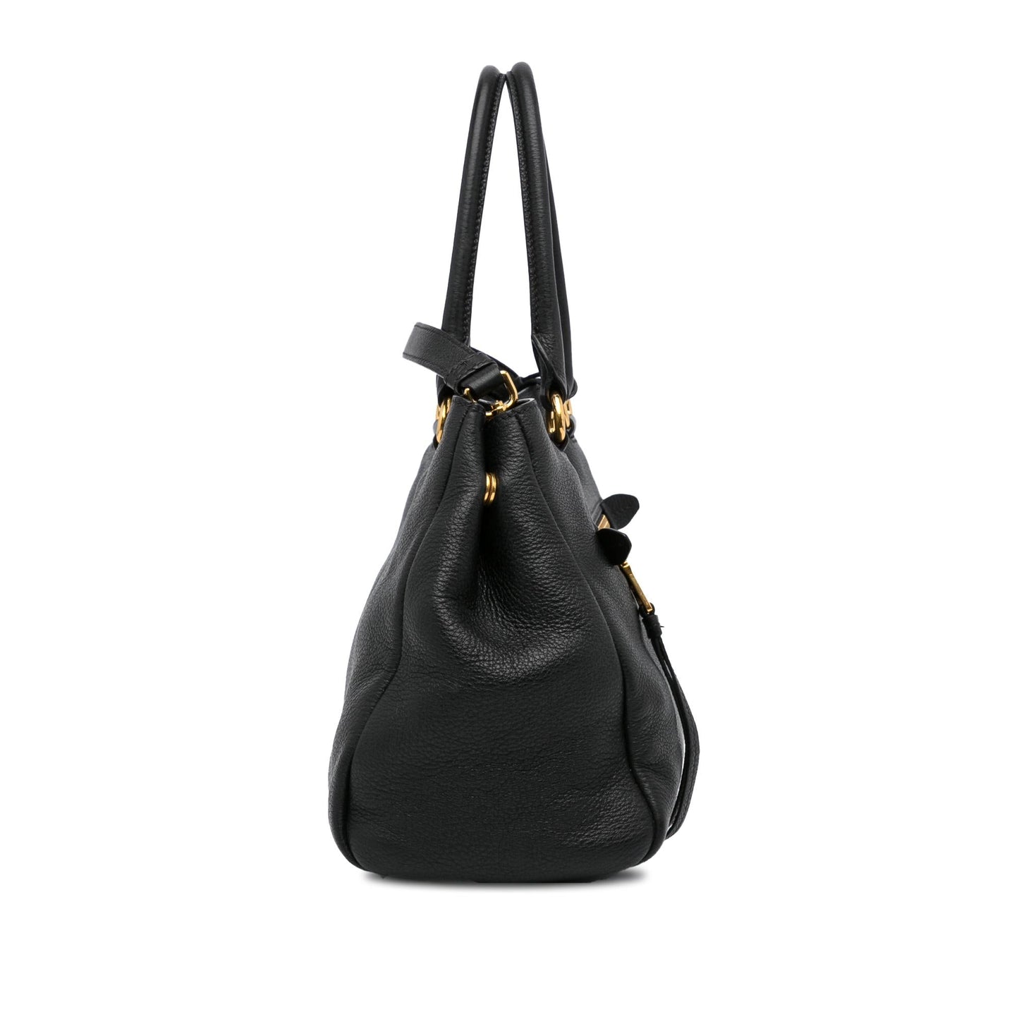 Prada Vitello Daino Satchel (SHG-W1IJKx)