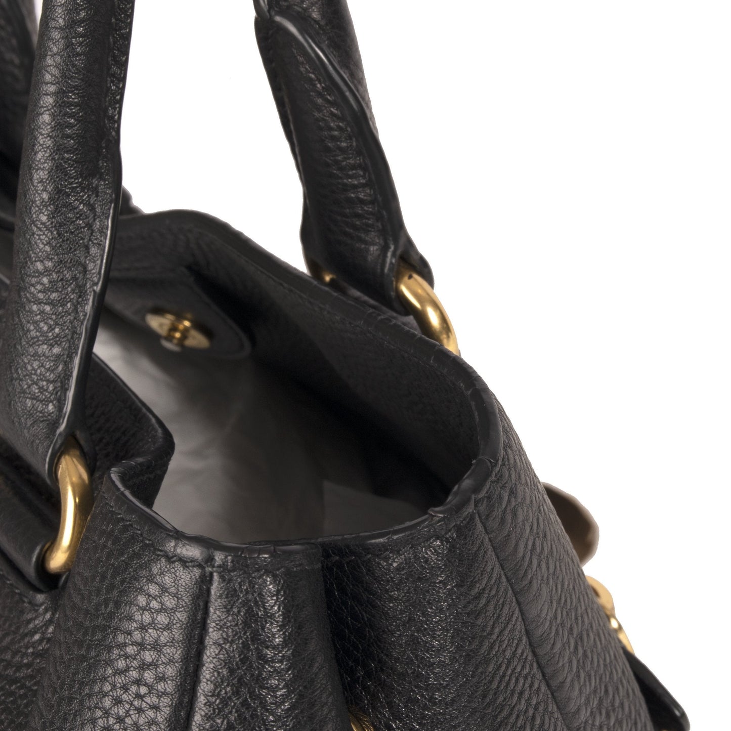 Prada Vitello Daino Shopping Tote