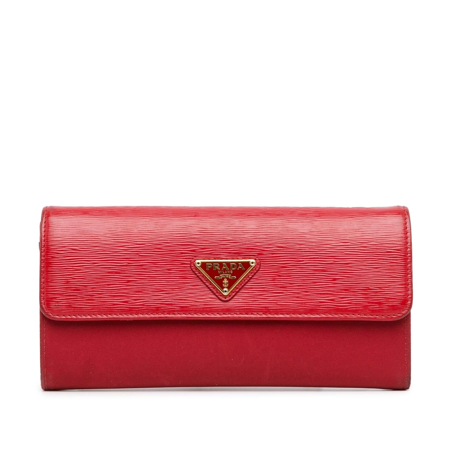 Prada Vitello Move Continental Wallet (SHG-2H7IrT)