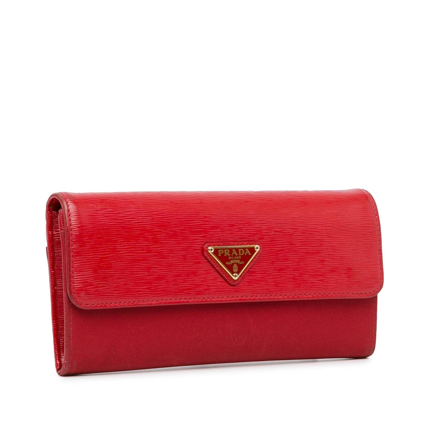 Prada Vitello Move Continental Wallet (SHG-2H7IrT)