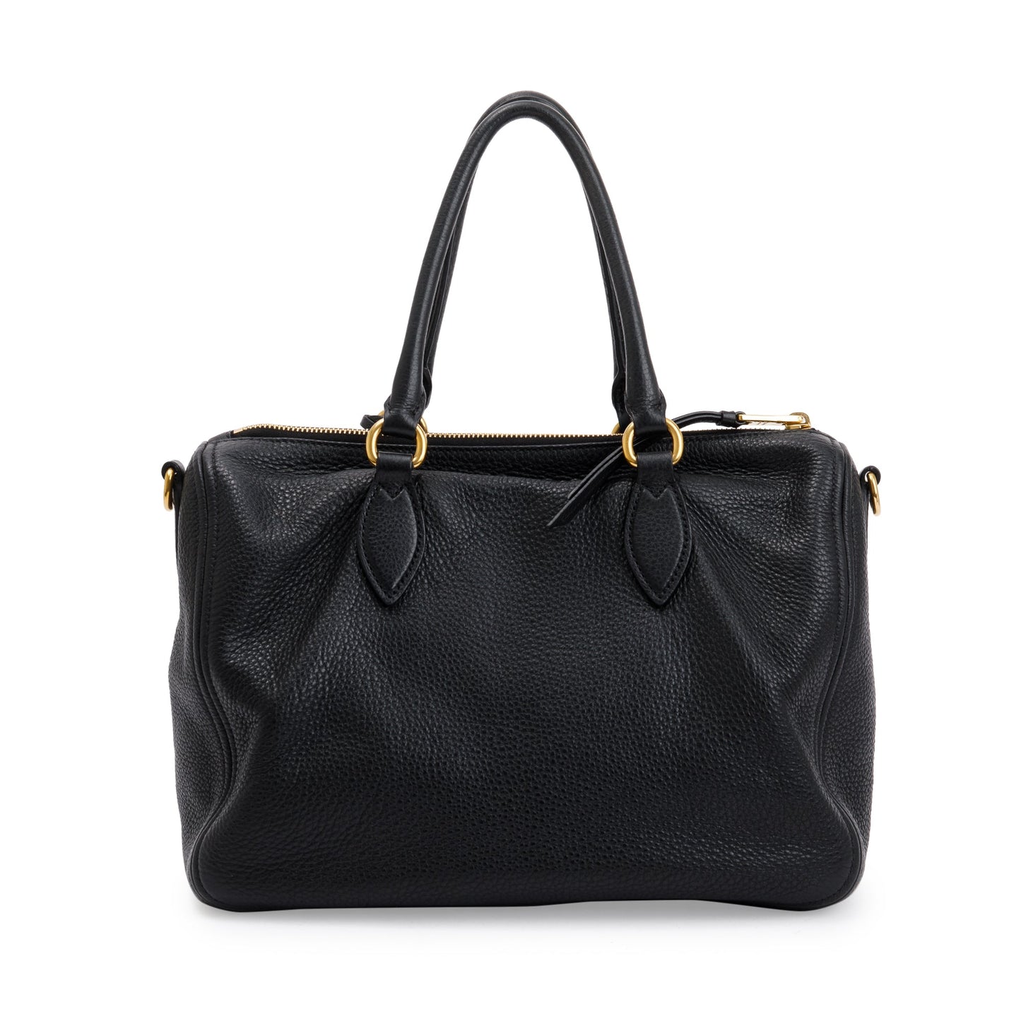 Prada Vitello Phenix Bauletto Bag