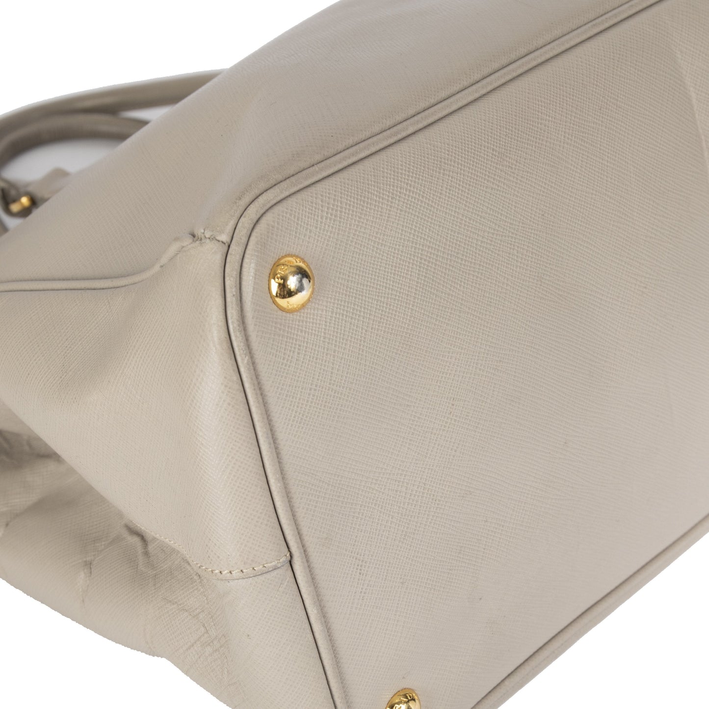 Prada XL Saffiano Lux Double Zip Tote