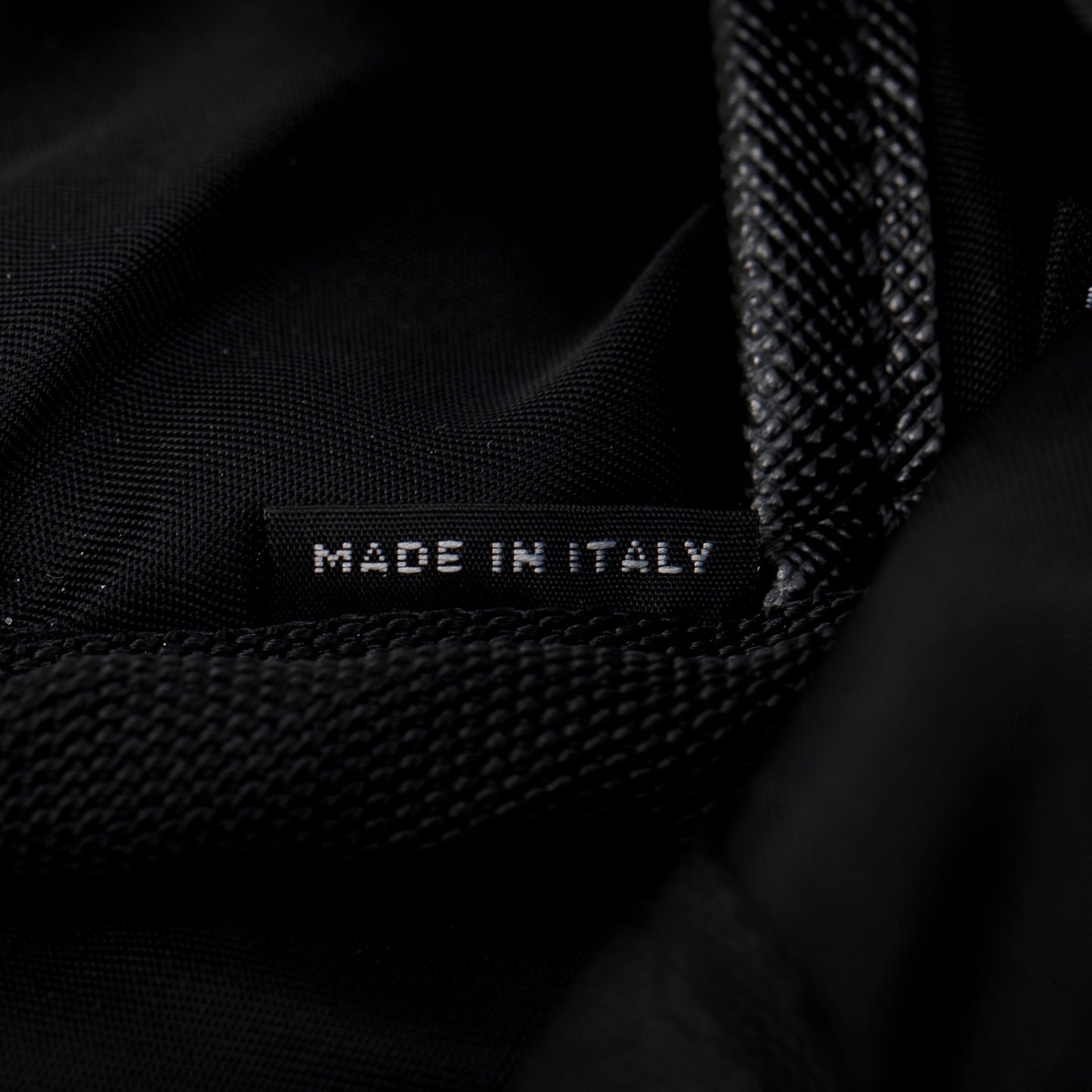 Prada x Adidas 2022 Black Re-Nylon and Saffiano Leather Backpack