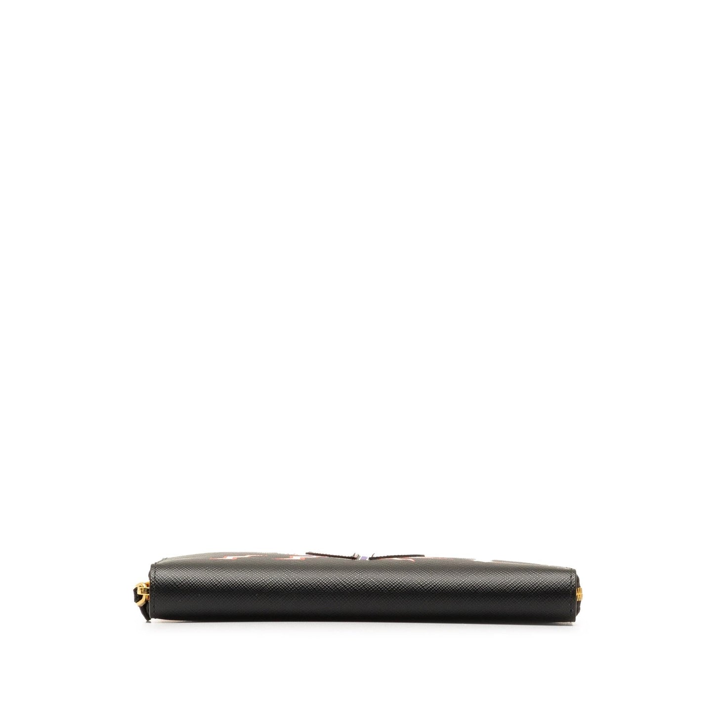 Prada x Universal Studios Saffiano Frakenstien Heart Long Wallet (SHG-tp4yre)