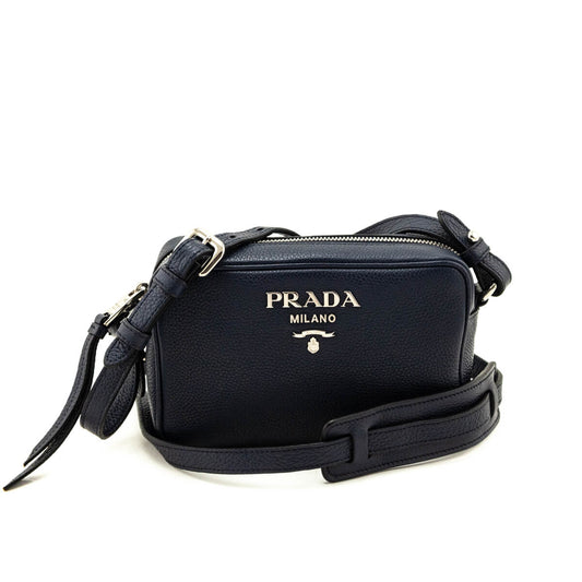 Prada Baltico Vitello Daino Crossbody Bag