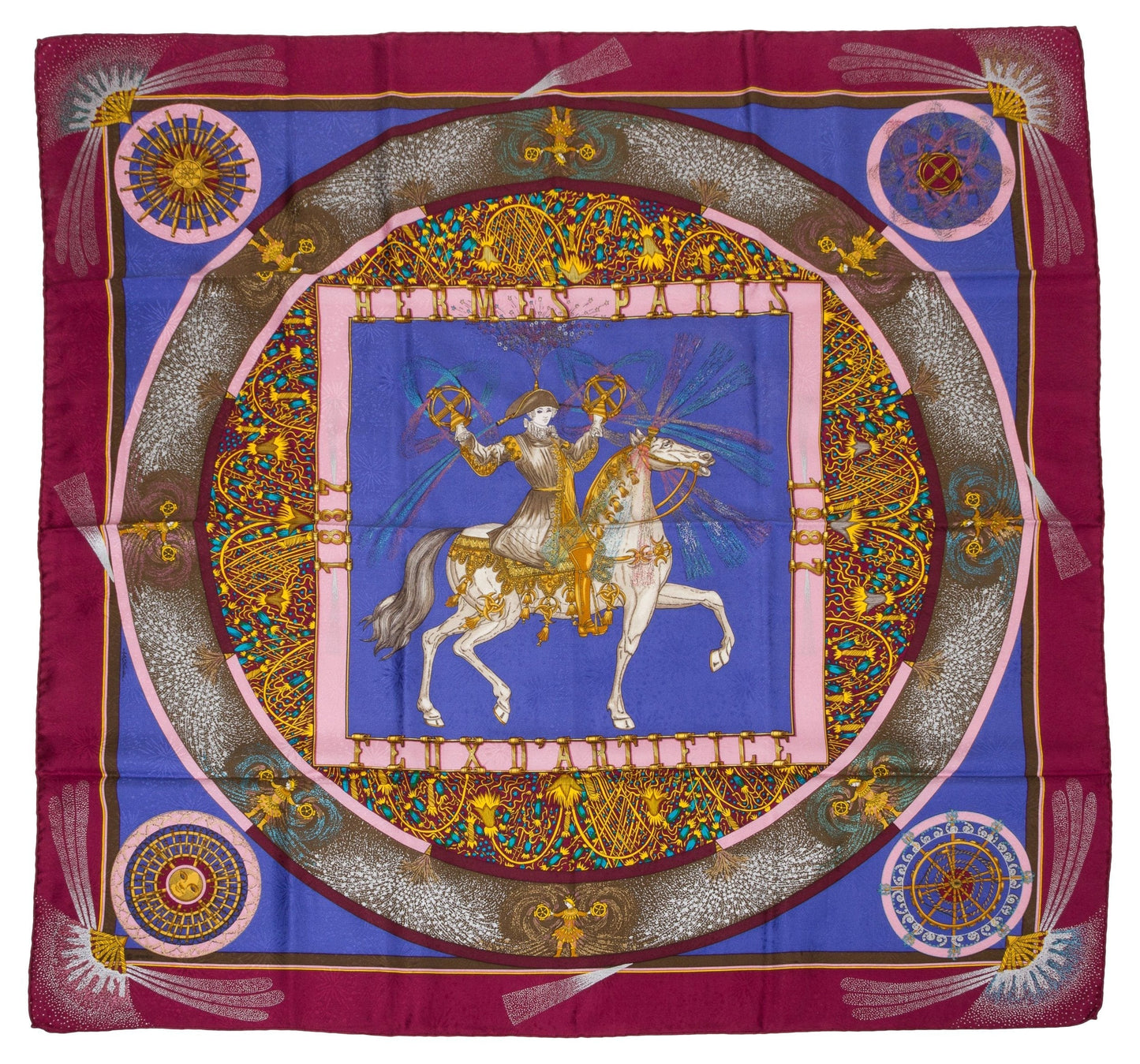 Hermes Feux d'Artifice Scarf
