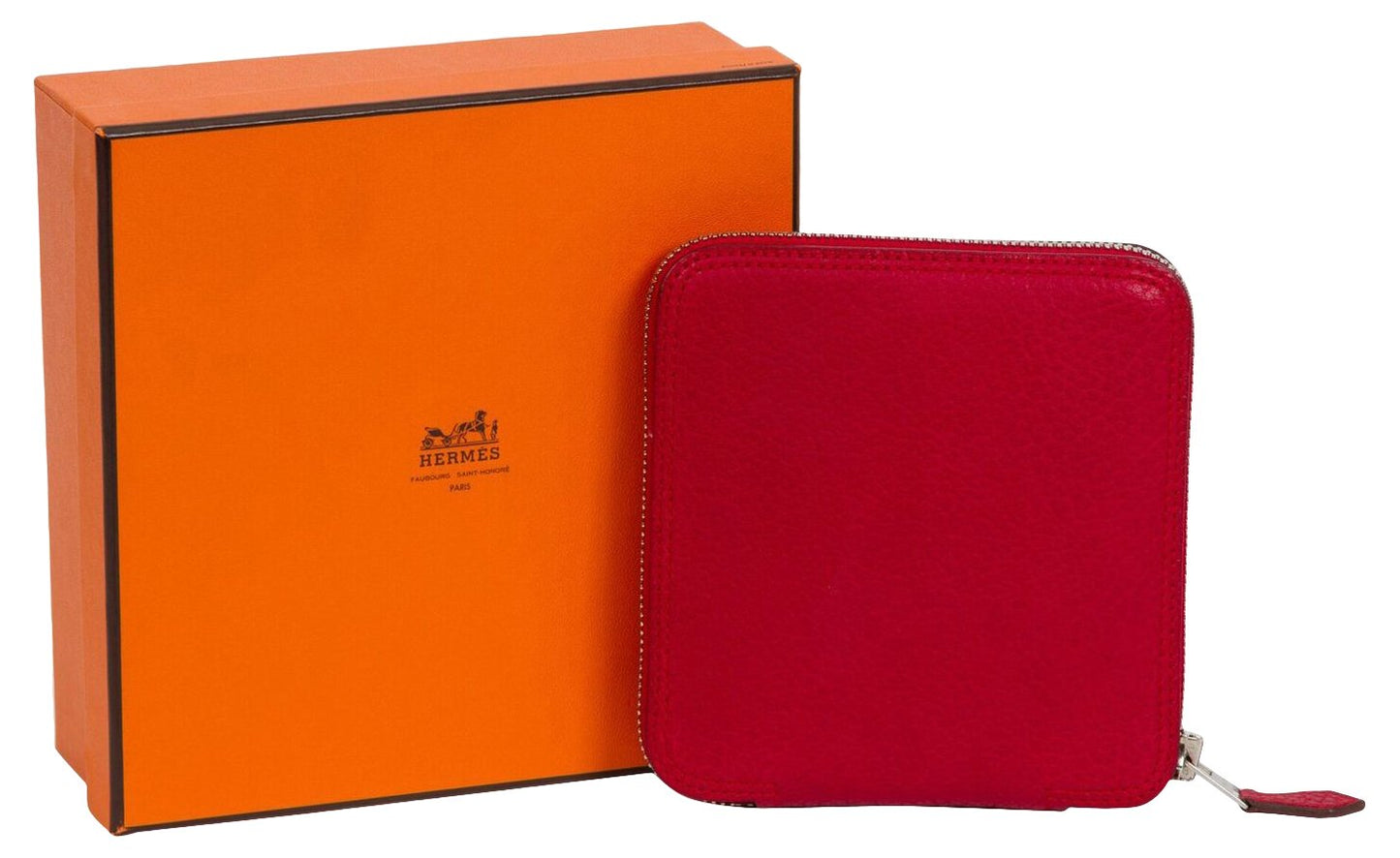 Hermes Red Silky Pop Bag