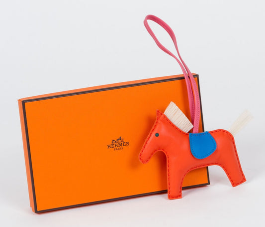Hermes Crin MM Rodeo Bag Charm