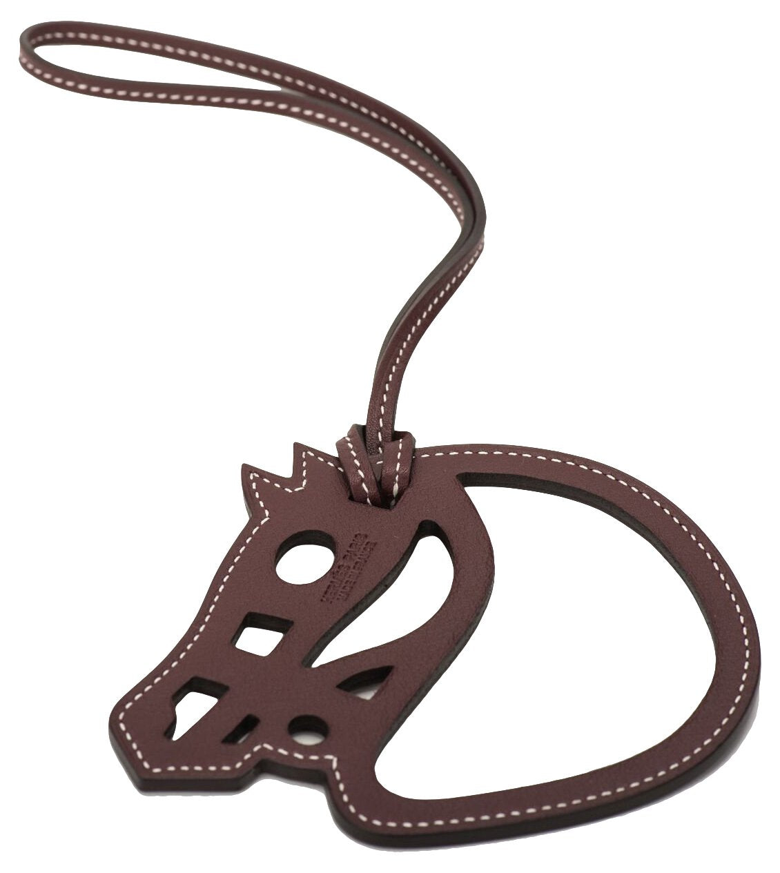 Hermes Brown Cheval Bag Charm