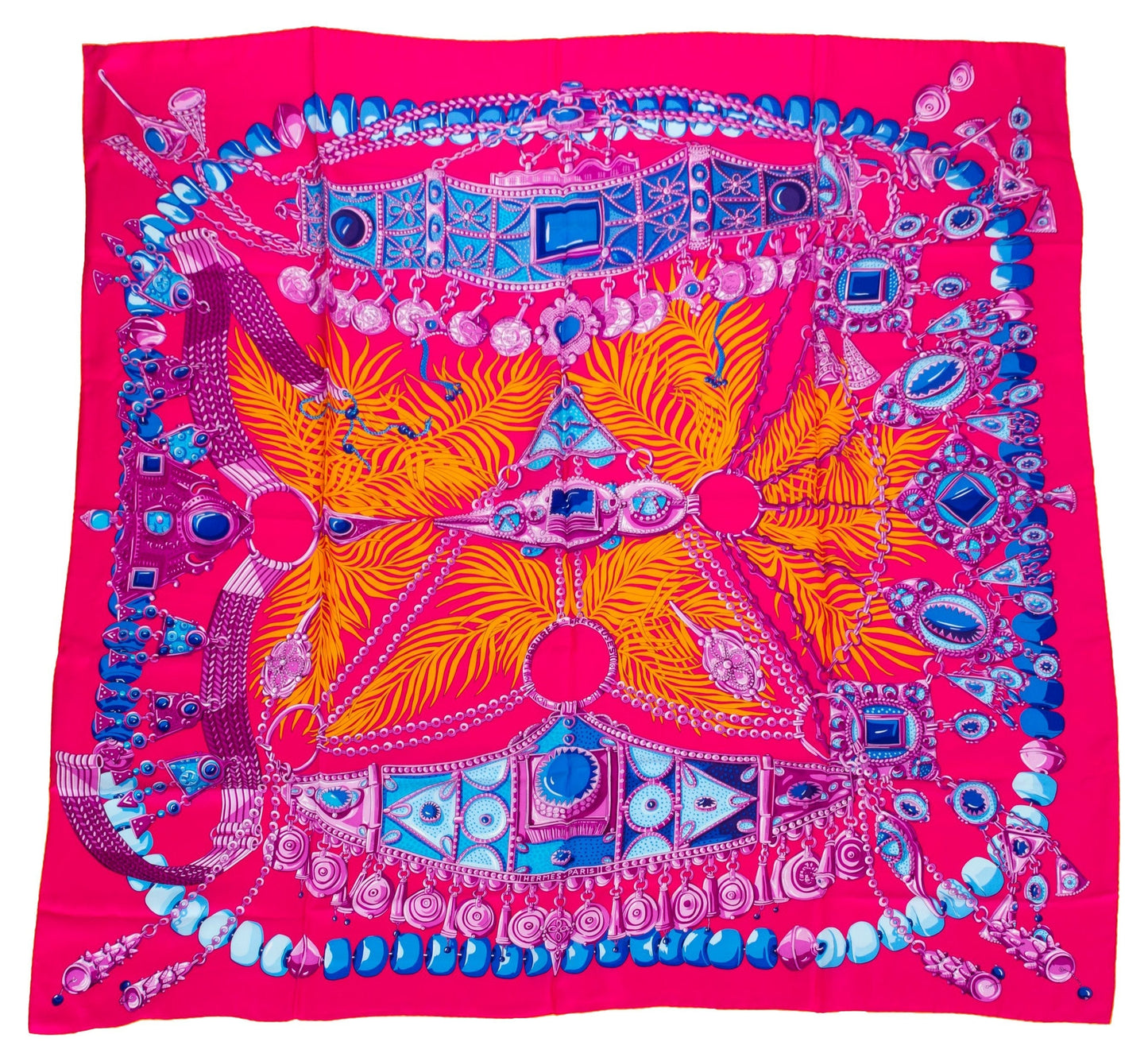 Hermes Parures Précie s Silk Shawl