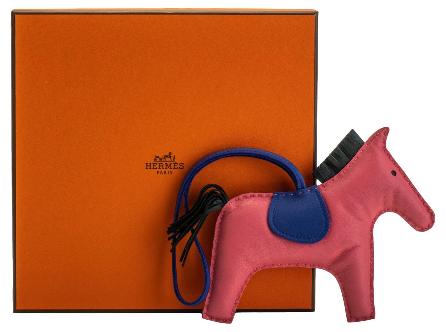 Hermes Rodeo PM Rose Azalee Charm