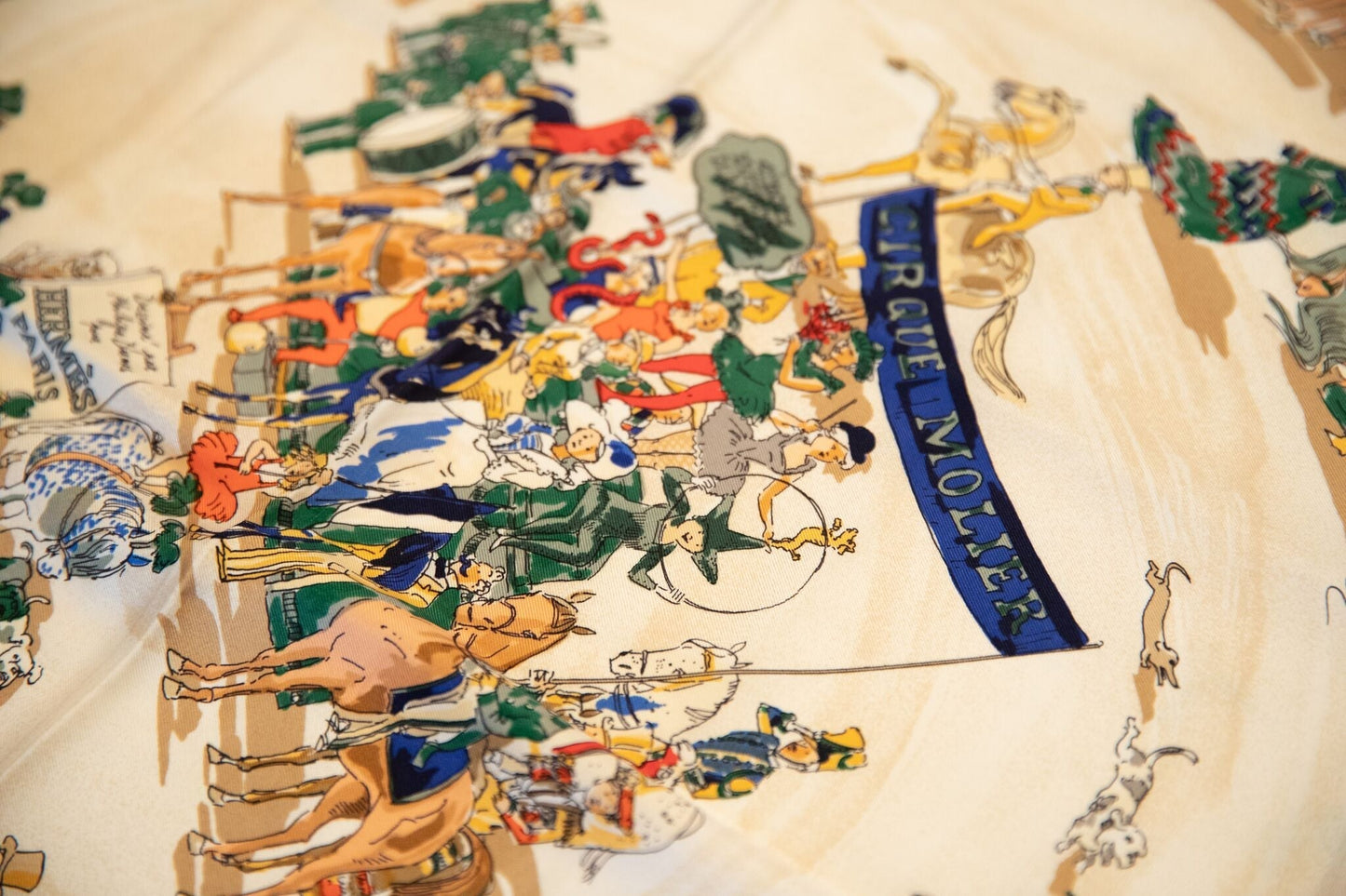 Hermes Cirque Silk Scarf