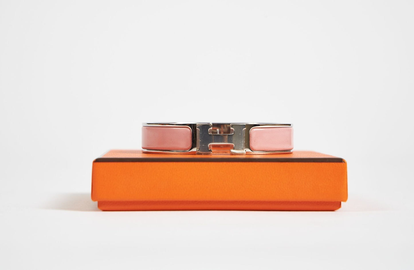 Hermes Rose Clic Clac SM Bracelet