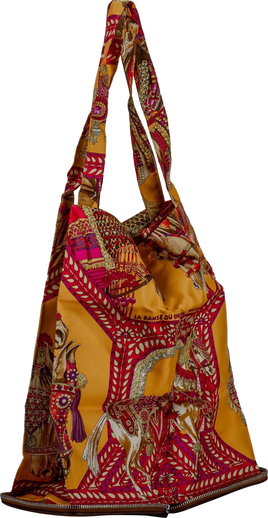 Hermes Noisette Danse de Cheval Pop Bag
