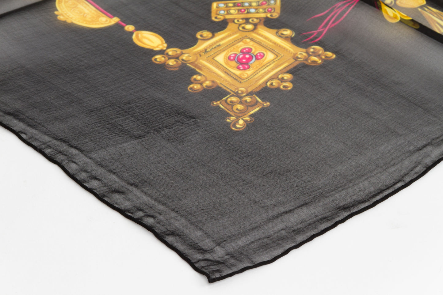 Hermes Parures des Sables Chiffon Scarf
