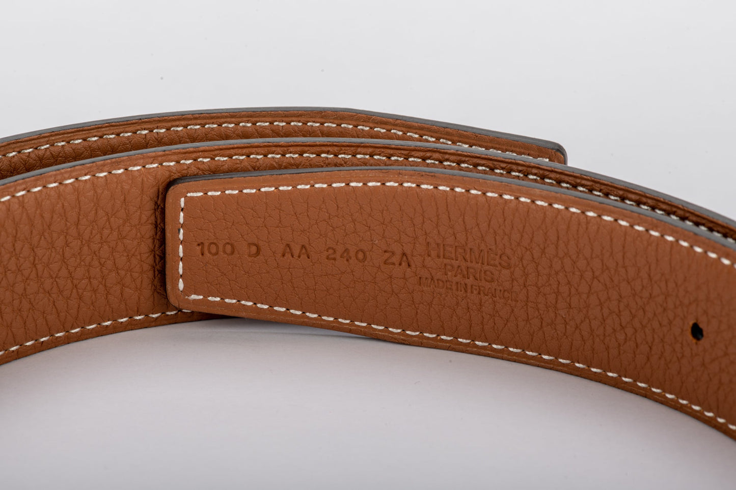 Hermes BNIB Black/Gold  Belt