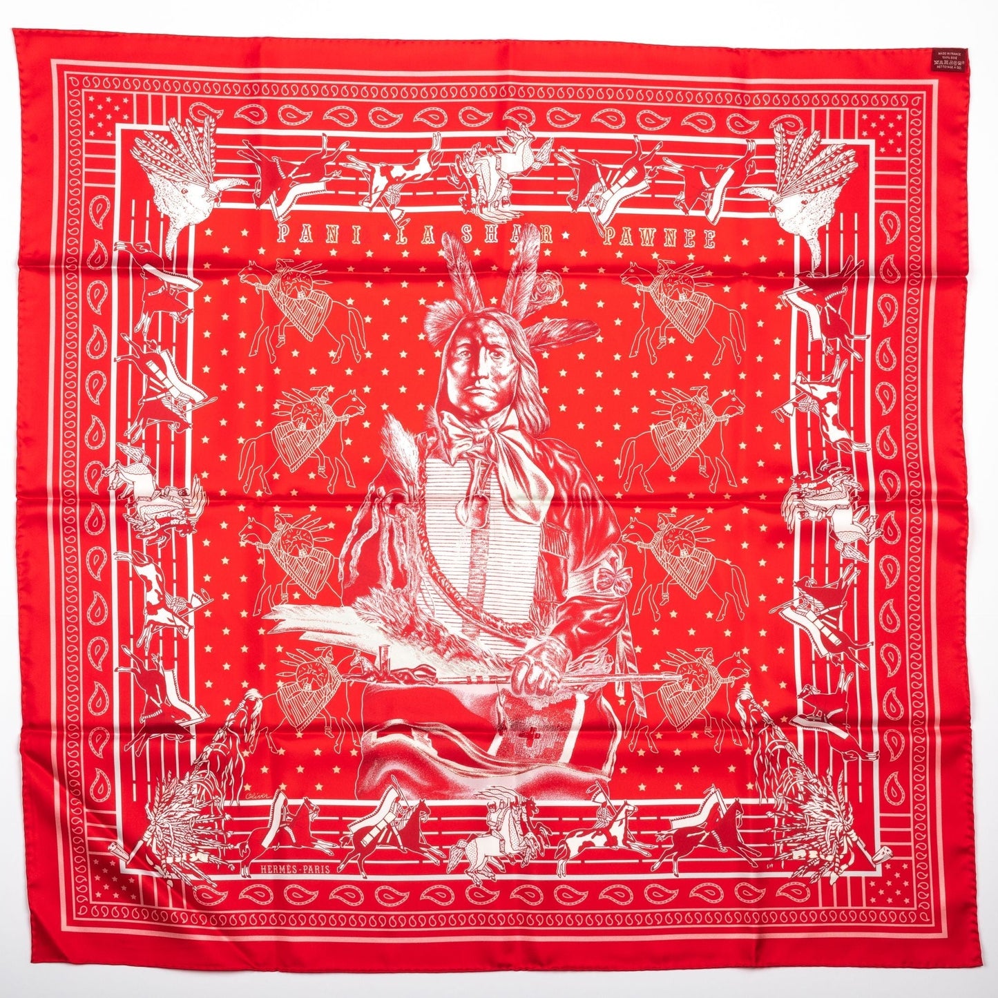 Hermes Pawnee Bandana Lim.Ed. Scarf BNIB