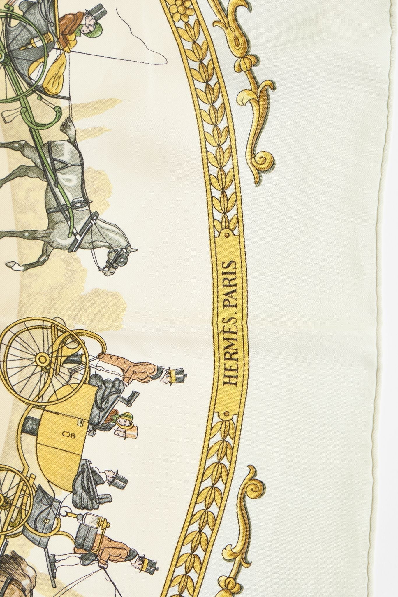 Hermes La Promenade Longchamps Scarf
