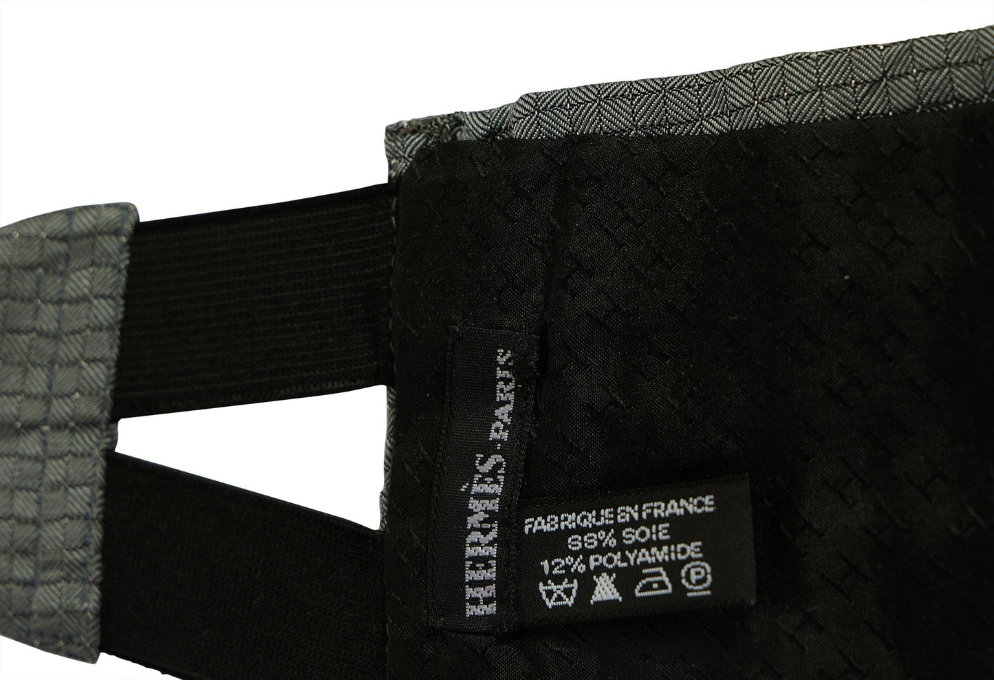 Hermes Obama 08 Tuxedo Belt and Bow Tie