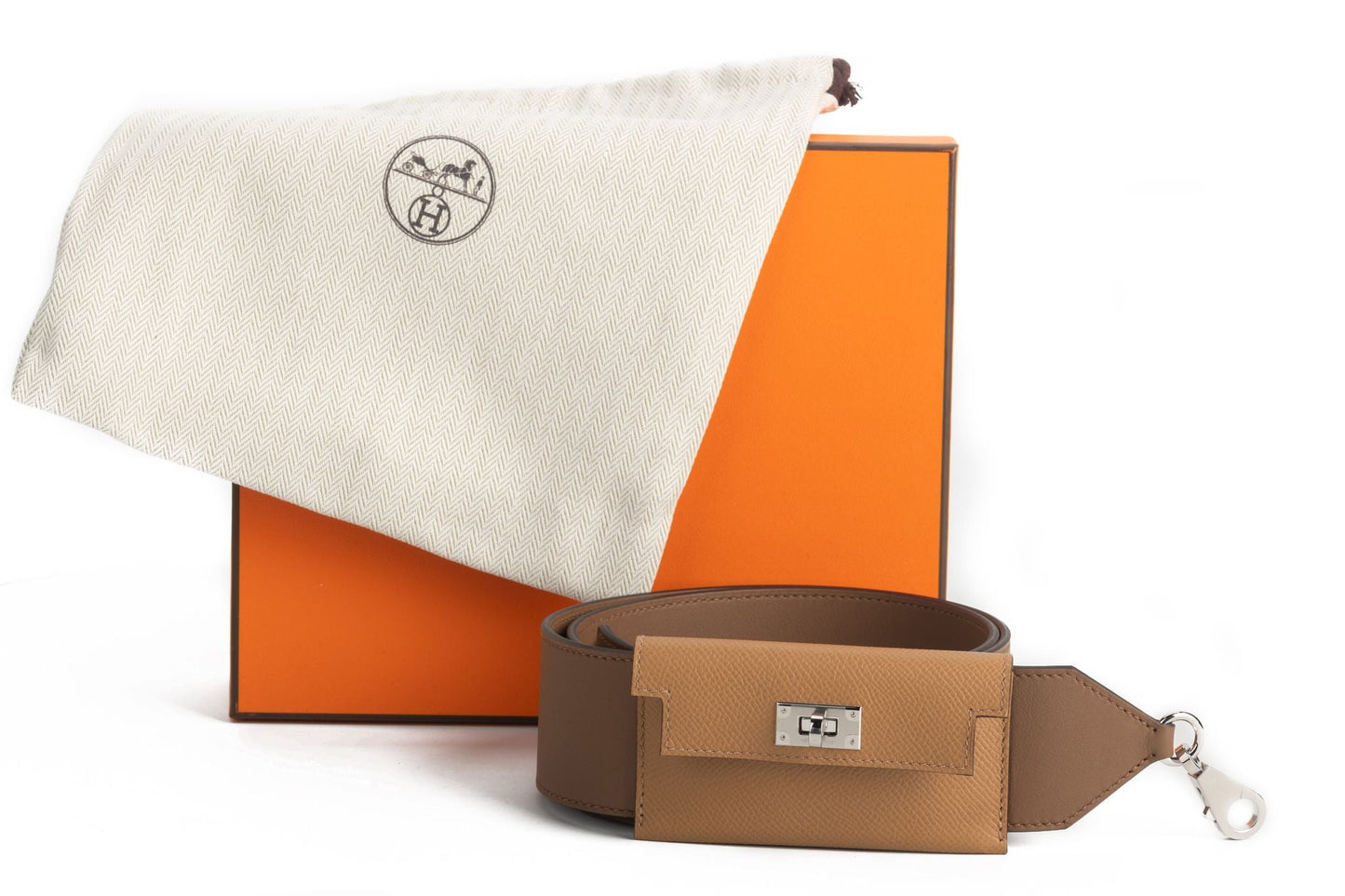 Hermes Alezan Epsom Kelly Bandouliere BN