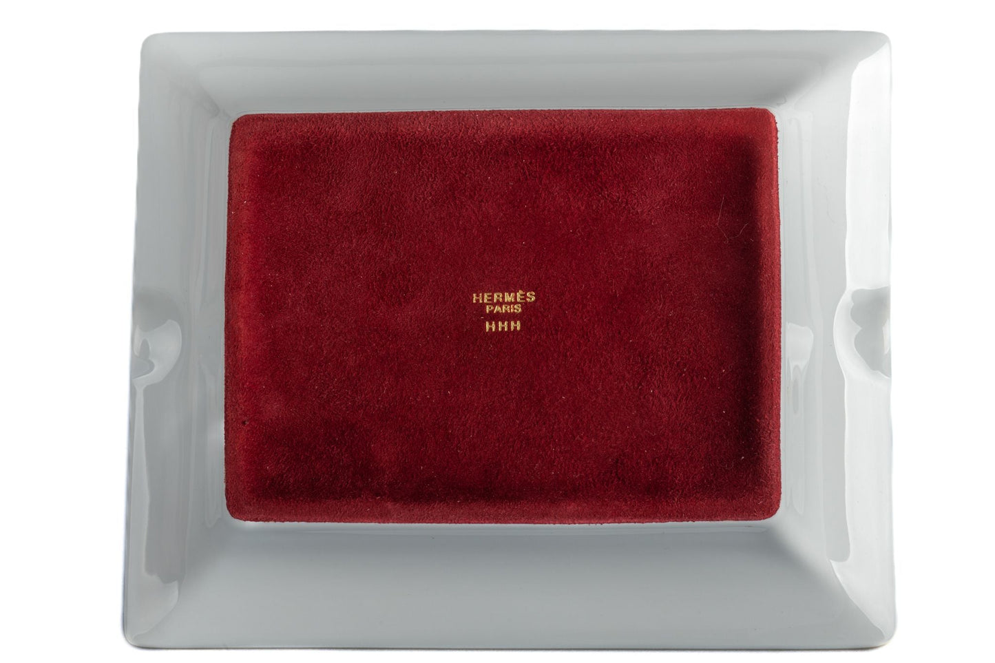 Hermes Bengal Tiger Porcelain Ashtray