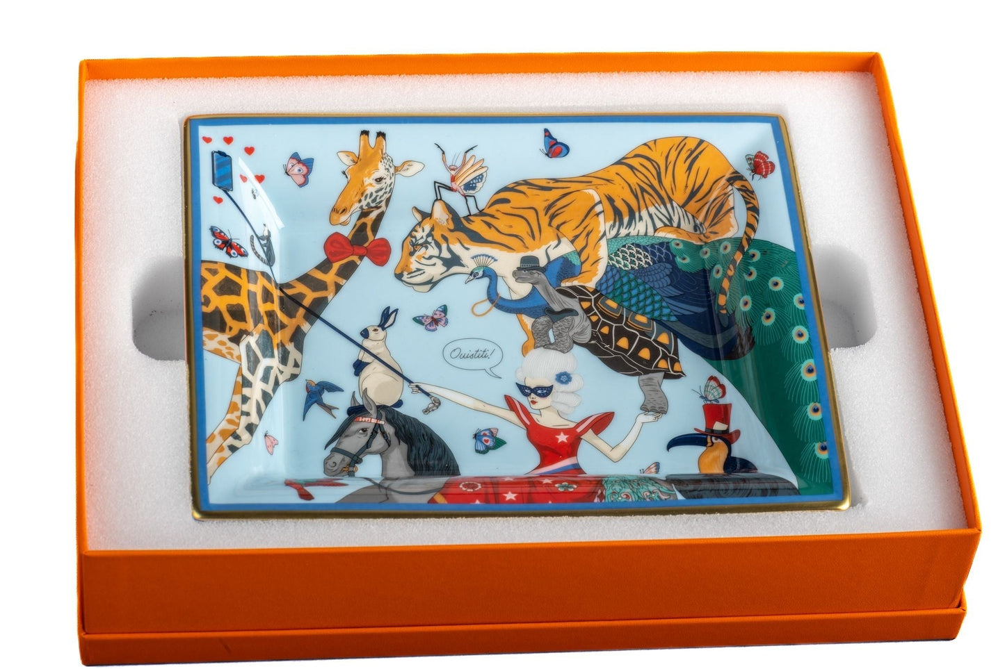 Hermes Story BNIB Porcelain Ashtray