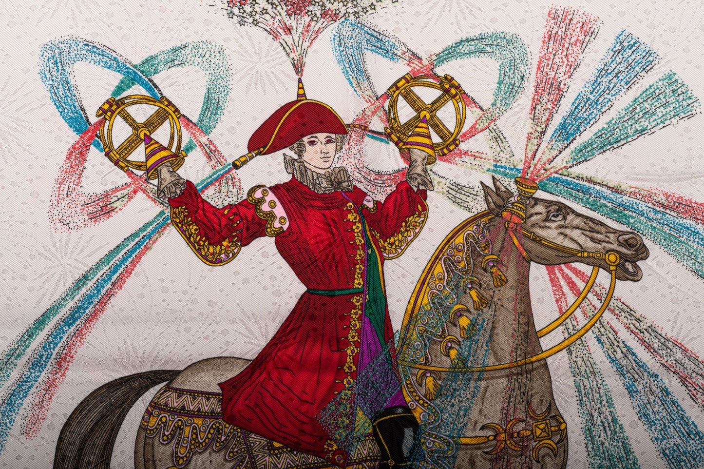 Hermes Collectible Feux dâ™artifice Scarf